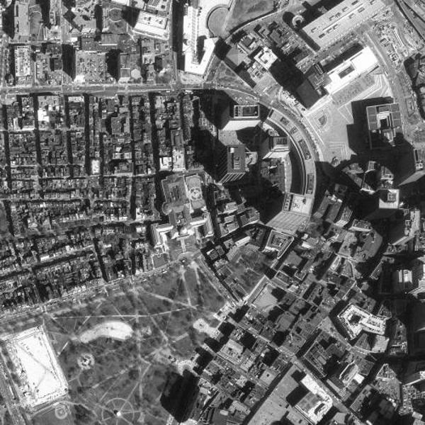 fotomapa Bostonu 